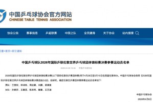 博万体育-樊振东自愿放弃！国乒公布世乒赛名单仅1小时 温瑞博落选原因曝光