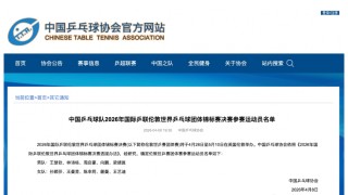博万体育-樊振东自愿放弃！国乒公布世乒赛名单仅1小时 温瑞博落选原因曝光